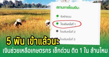 เงินช่วยเหลือเกษตรกร